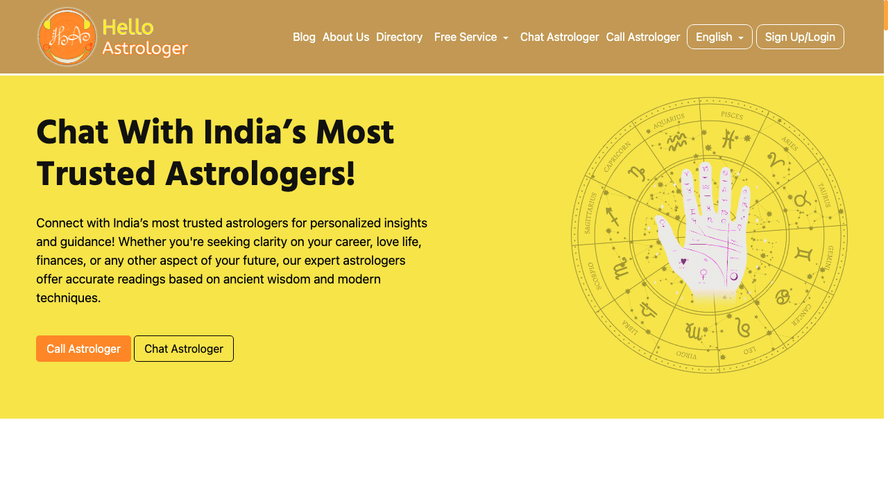 Hello Astrologer preview
